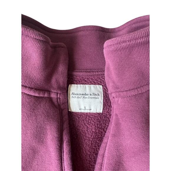 Abercrombie & Fitch Cropped Quarter Zip Sweatshirt - Picture 4 of 7